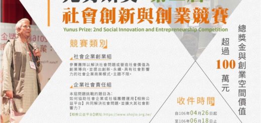 尤努斯獎：第二屆社會創新與創業競賽