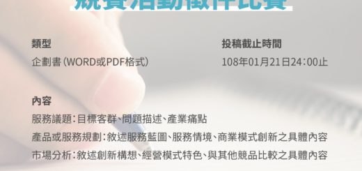 2019B-BOX智取櫃創新應用設計競賽