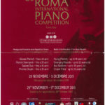 2019第29屆羅馬蕭邦文化協會・國際鋼琴大賽