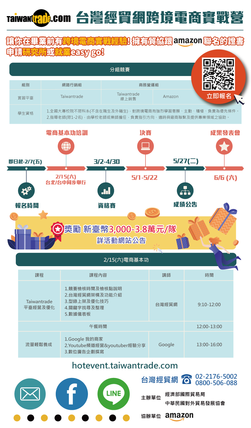 2020台灣經貿網跨境電商實戰營 EDM