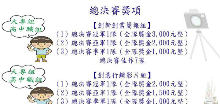 2020 COOL 酷酷比「城市盃」全國大專校院暨高中職創新創業及創意行銷競賽