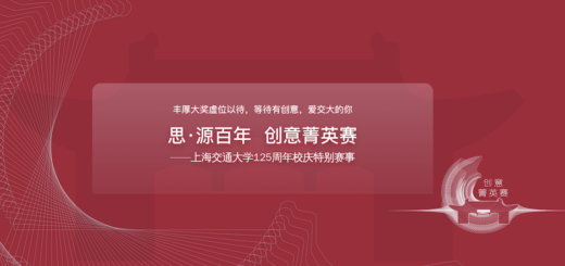 上海交通大學「思．源百年」創意菁英賽作品徵集大賽