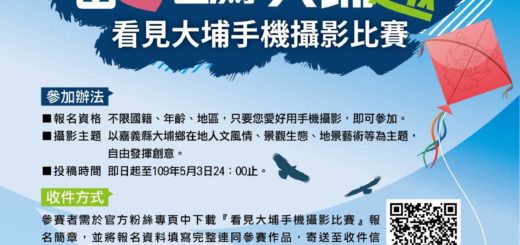 109年度「曾愛老鷹之鄉大埔趣」看見大埔手機攝影比賽