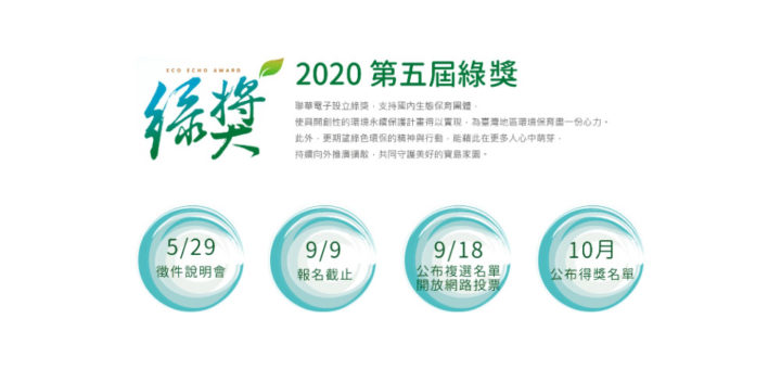 2020第五屆聯電綠獎