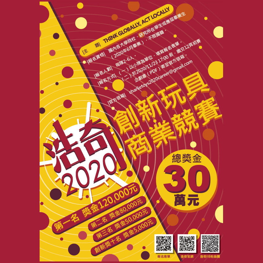 2020 Think Globally Act Locally 浩奇創新玩具商業競賽 點子秀