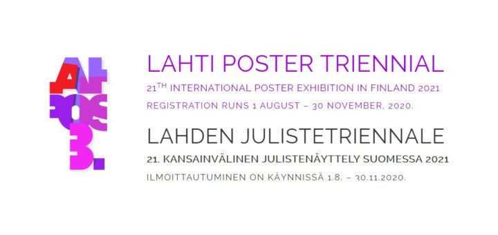 LAHTI POSTER TRIENNIAL - 21th INTERNATIONAL POSTER EXHIBITION IN FINLAND 2021