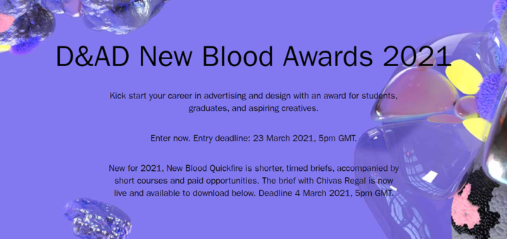 2021 D&AD New Blood Awards