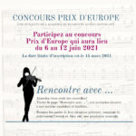 2021 Prix d’Europe de composition