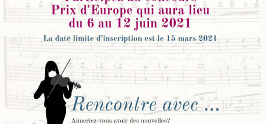 CONCOURS PRIX D'EUROPE