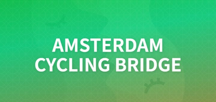 AMSTERDAMCYCLING BRIDGE