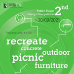 2021 2nd Public Space Design Competition : recreate concrete outdoor picnic furniture