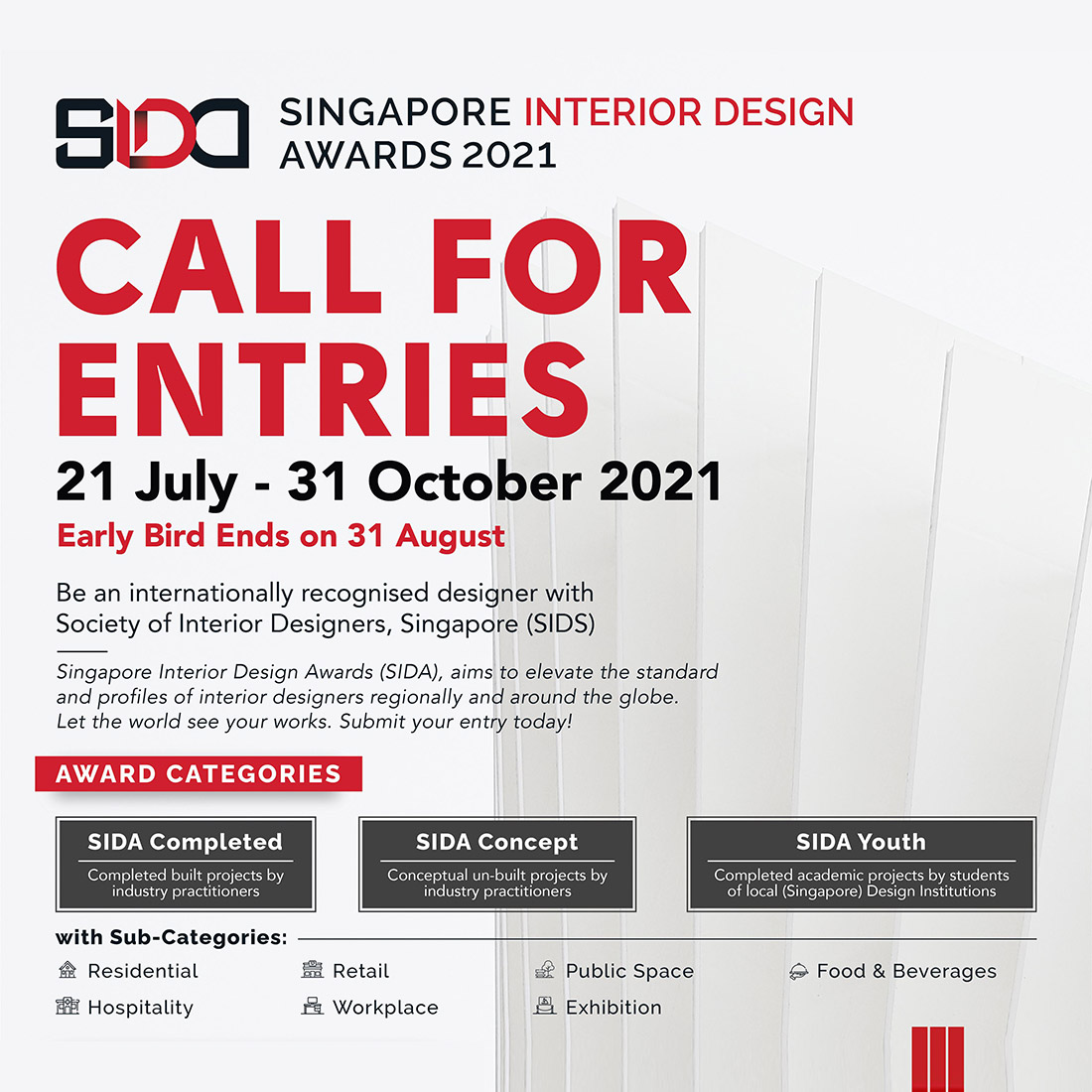2021 Singapore Interior Design Awards 