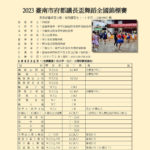 2023臺南市府都議長盃舞蹈全國錦標賽