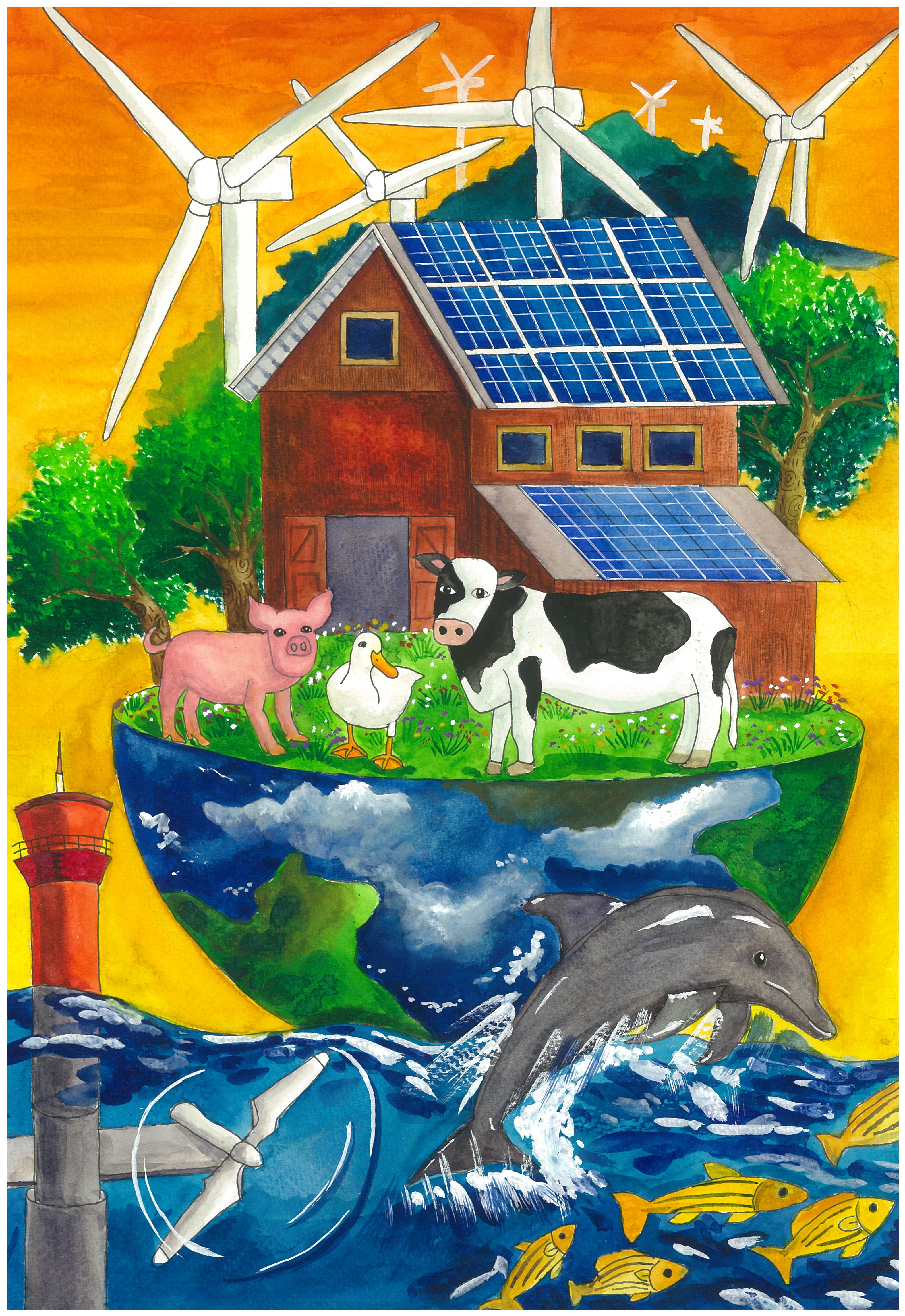 13.佳作：簡楷翊，能源轉型 永續綠能島